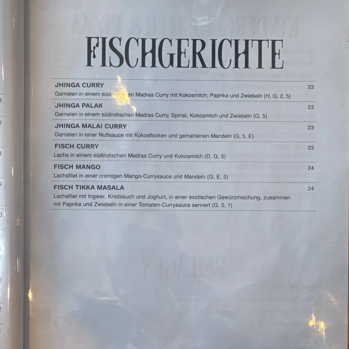 Speisekarte photo 4