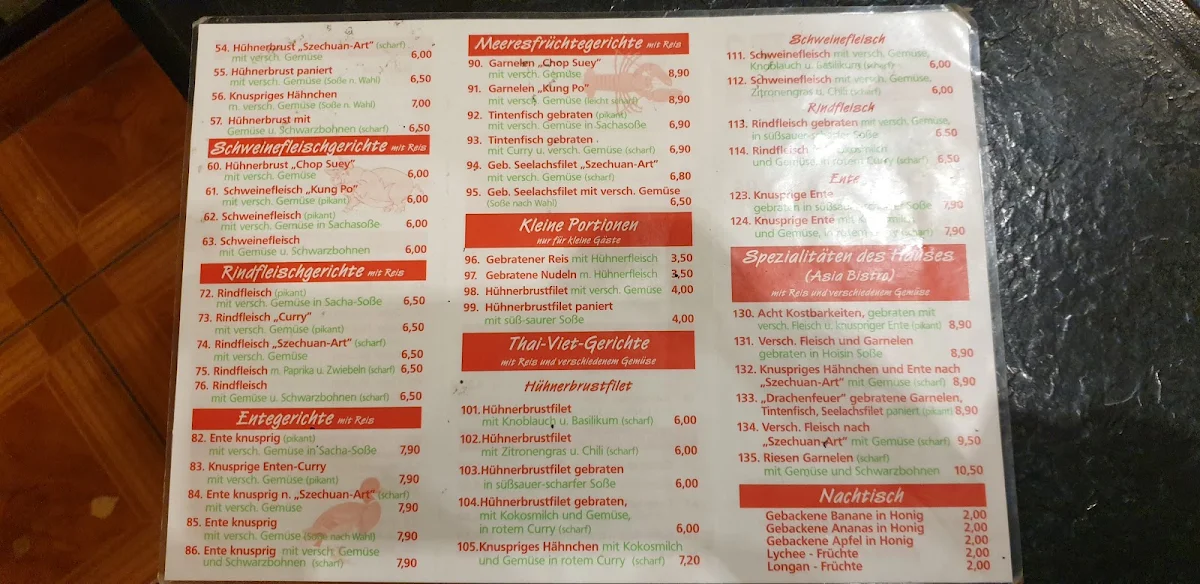 Speisekarte photo 6