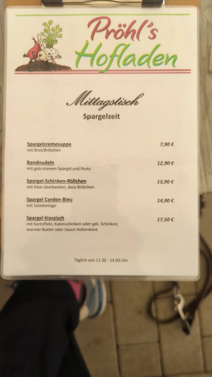 Speisekarte photo 3