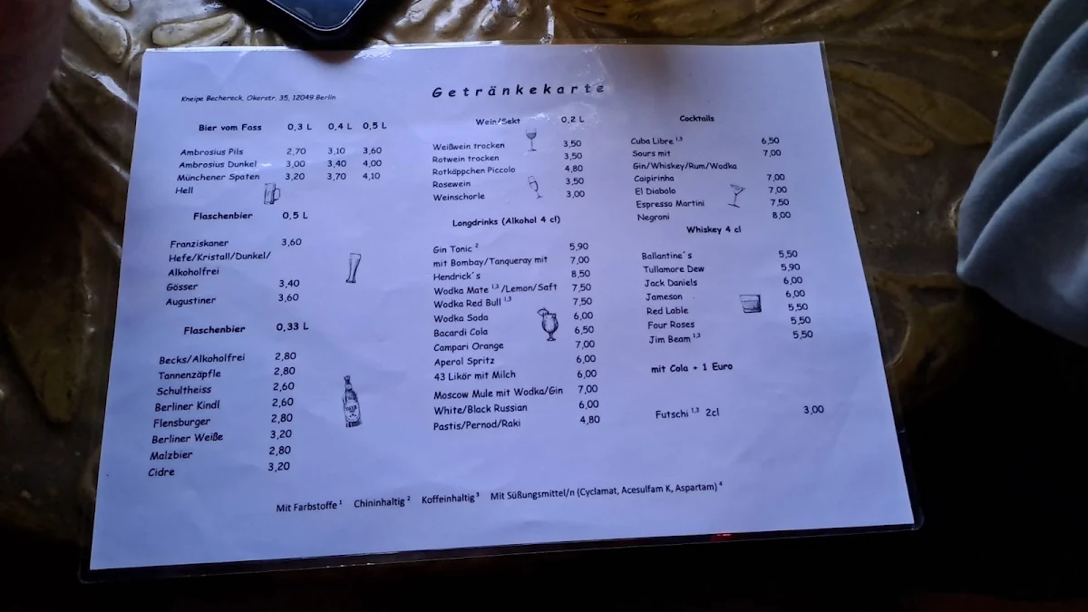 Speisekarte photo 2