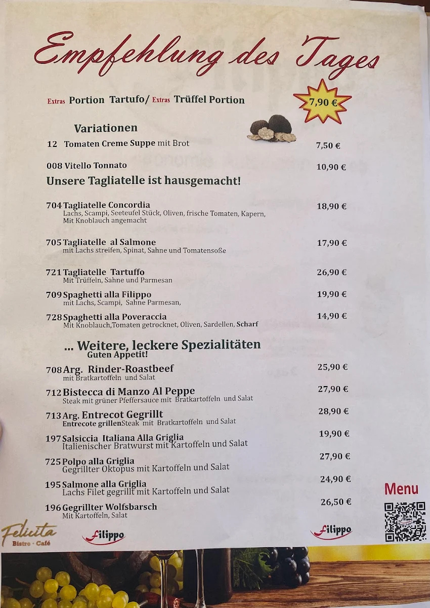 Speisekarte photo 2
