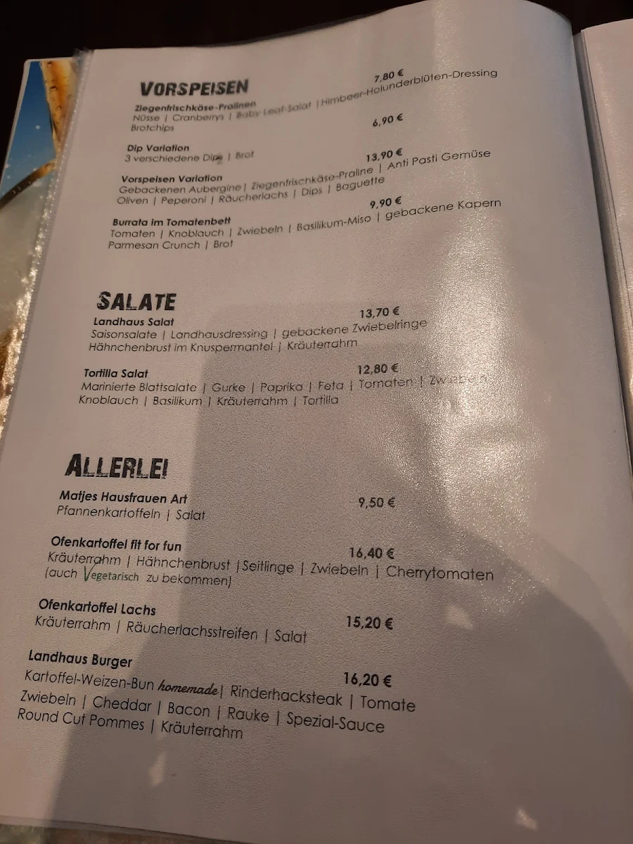 Speisekarte photo 3