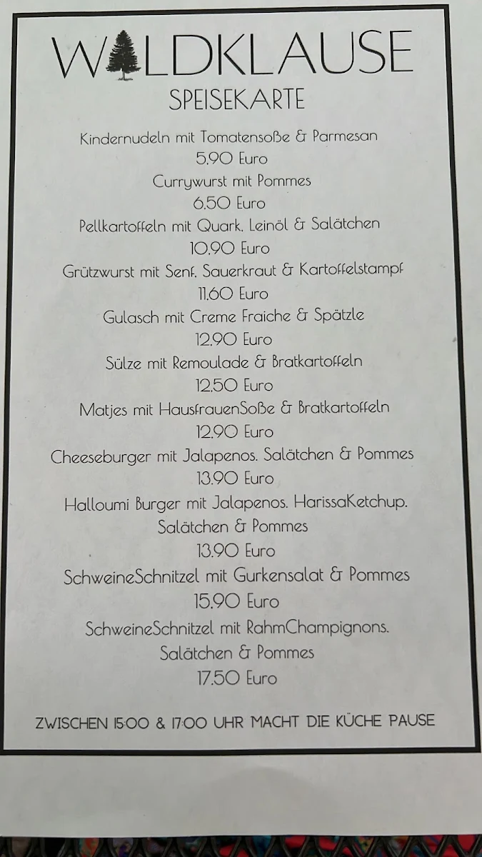 Speisekarte photo 1