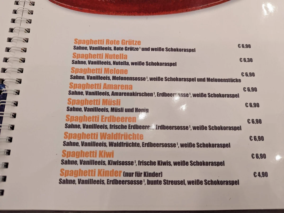 Speisekarte photo 2