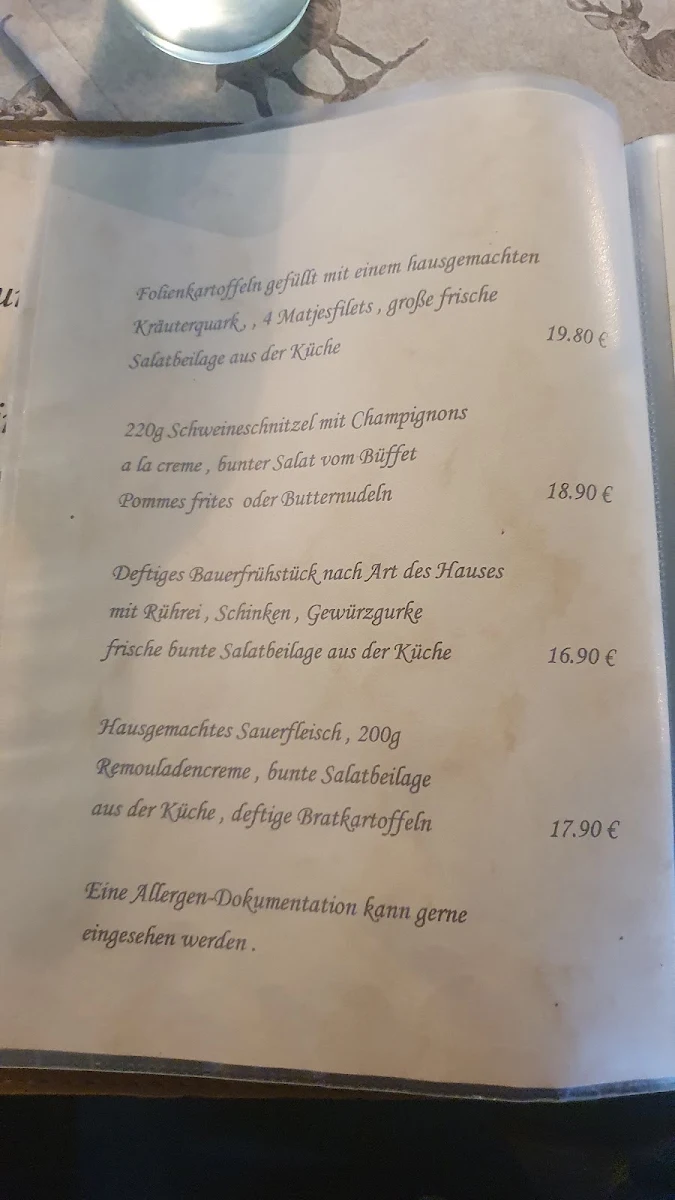 Speisekarte photo 4