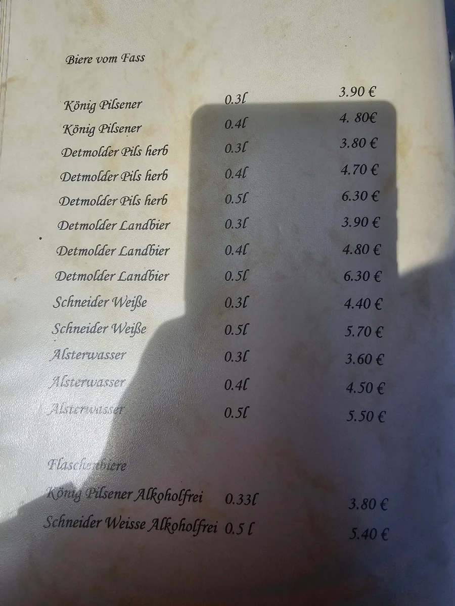 Speisekarte photo 5