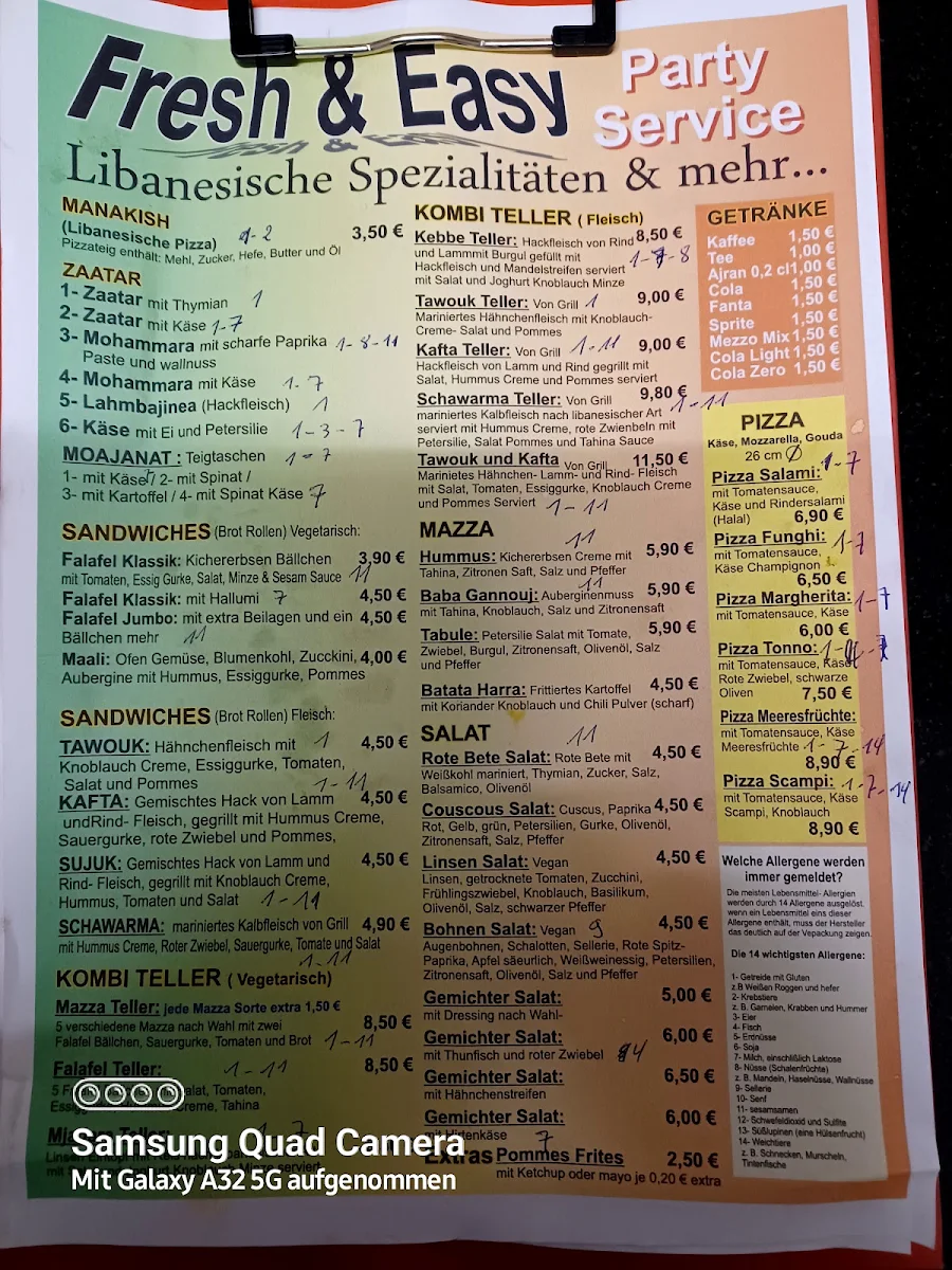 Speisekarte photo 2