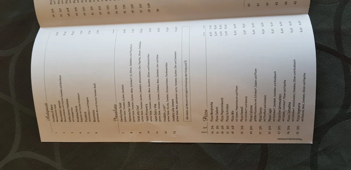 Speisekarte photo 5