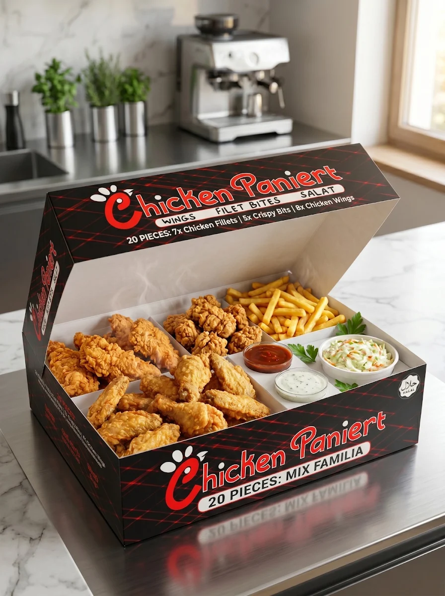 Speisekarte, Chicken Paniert