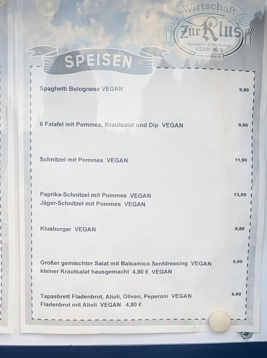 Speisekarte photo 3