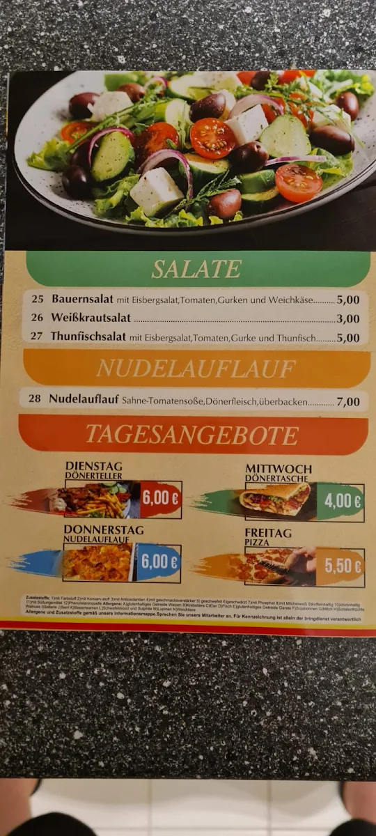 Speisekarte photo 3
