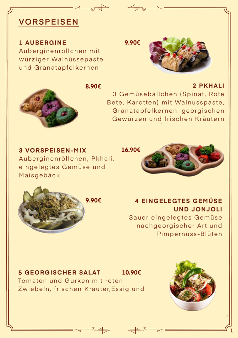Speisekarte photo 1