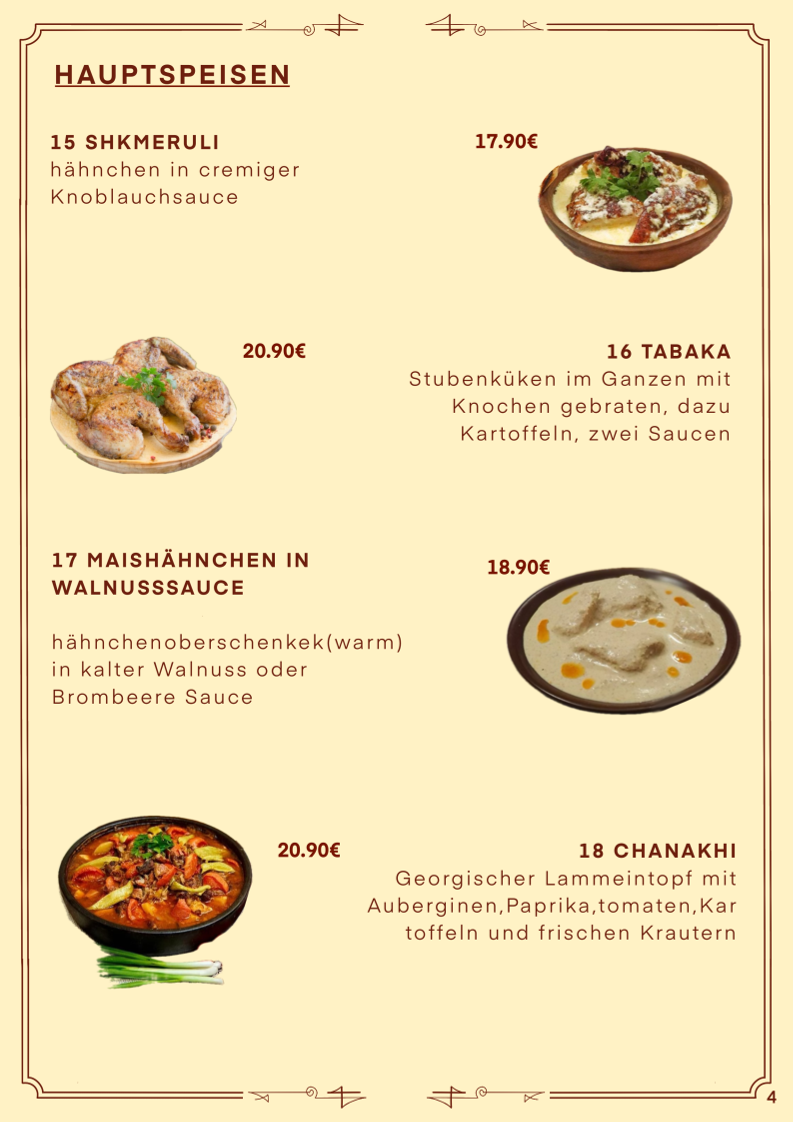 Speisekarte photo 5