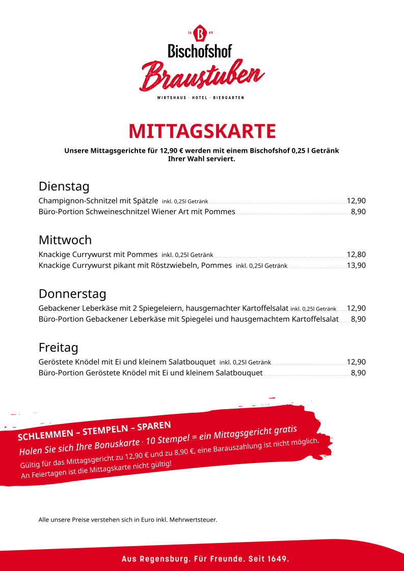 Speisekarte photo 1
