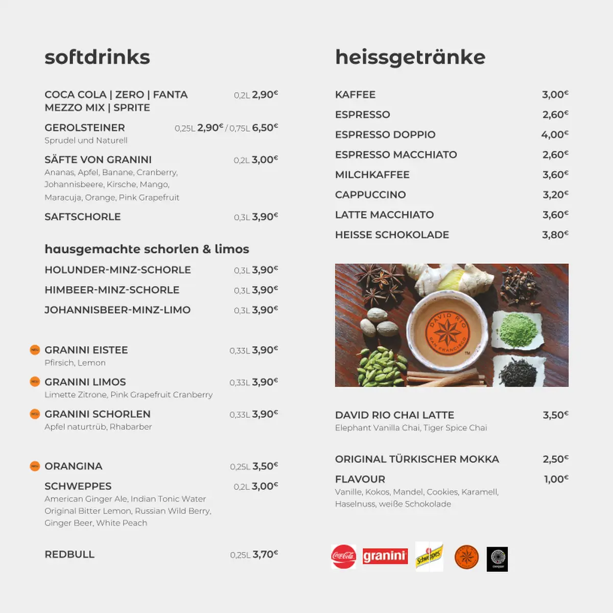 Speisekarte photo 1