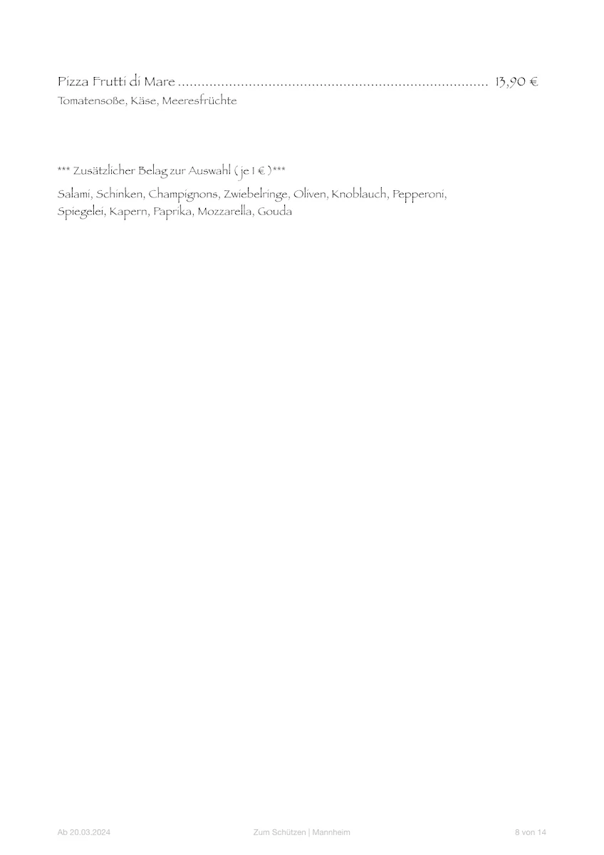 Speisekarte photo 7