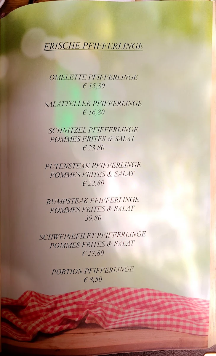 Speisekarte photo 1