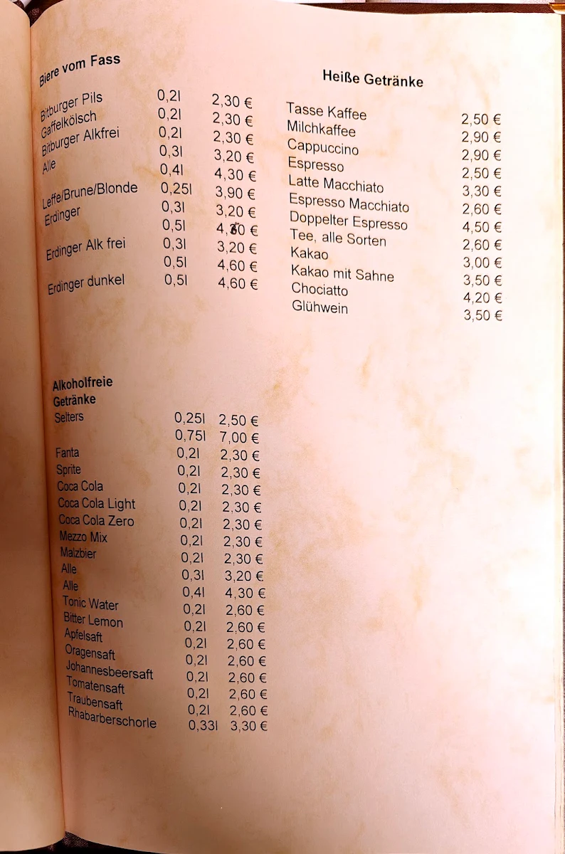 Speisekarte photo 3