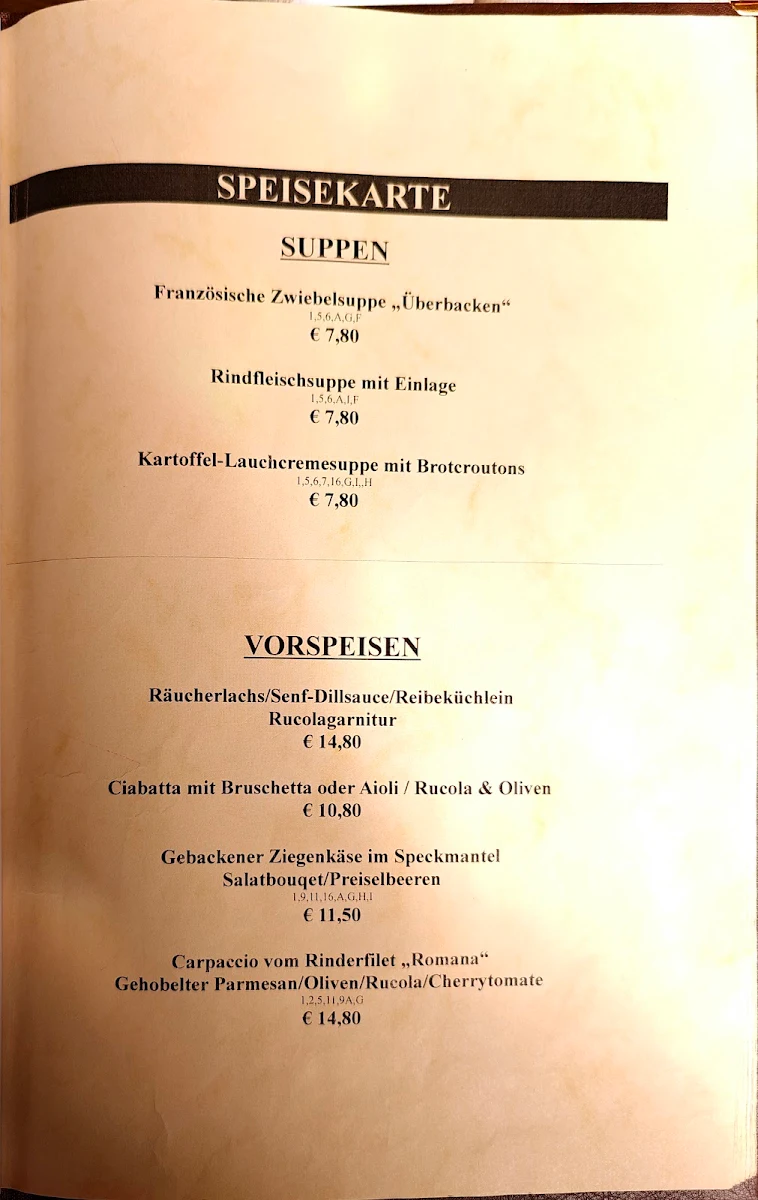 Speisekarte photo 4