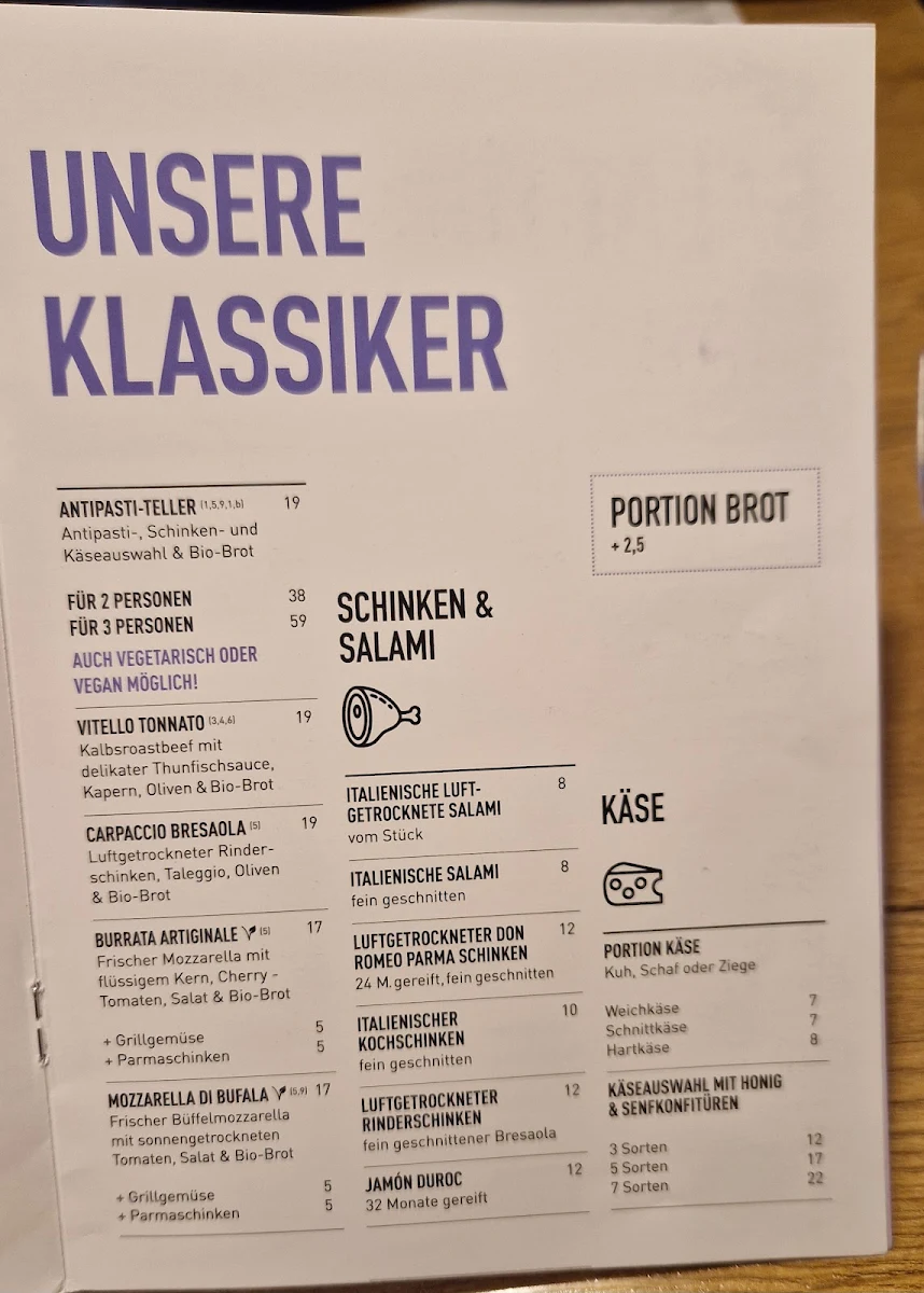 Speisekarte photo 1