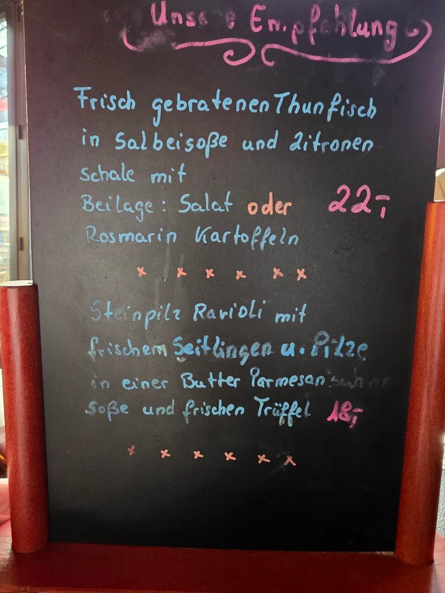 Speisekarte photo 3