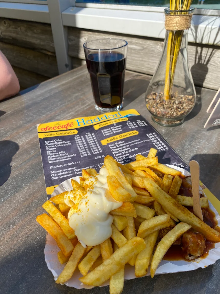 Speisekarte, Seecafe Haddorf