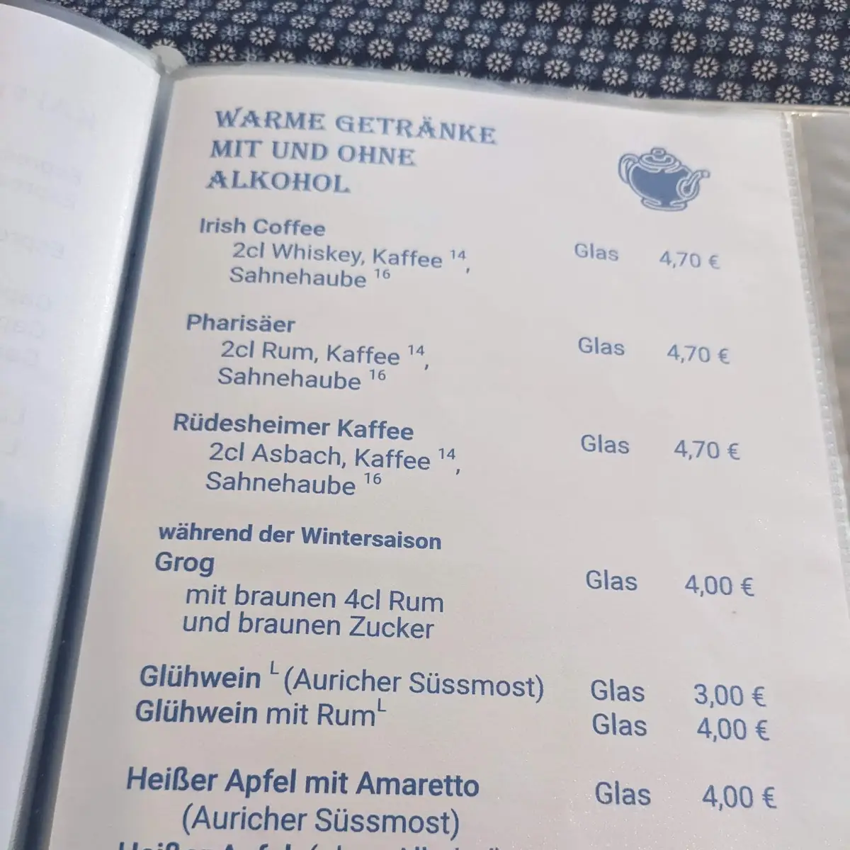 Speisekarte photo 9