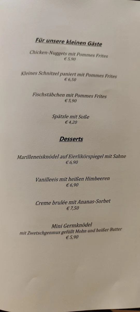 Speisekarte photo 4