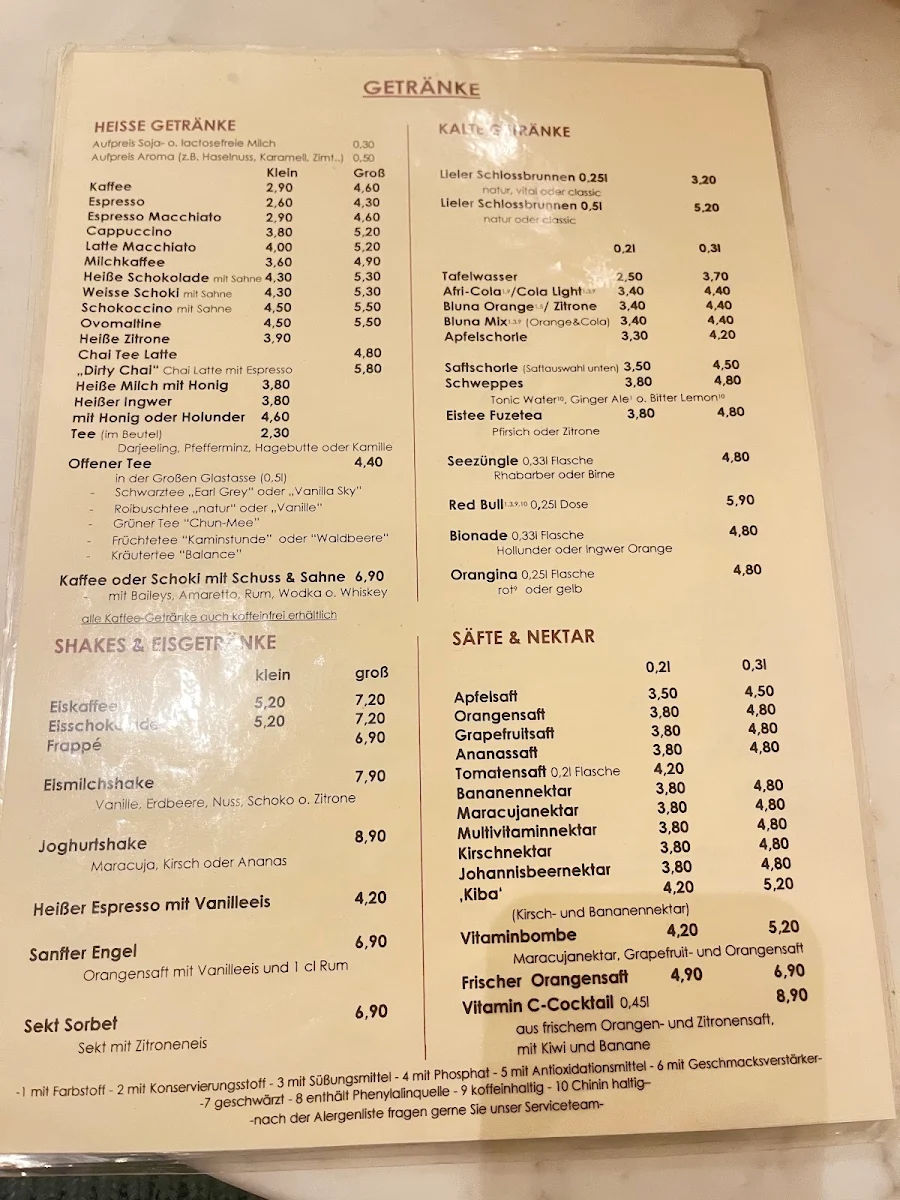 Speisekarte photo 1