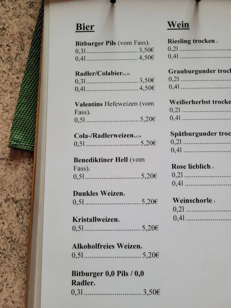 Speisekarte photo 3
