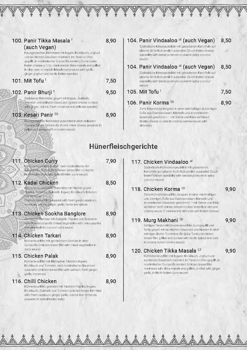 Speisekarte photo 3