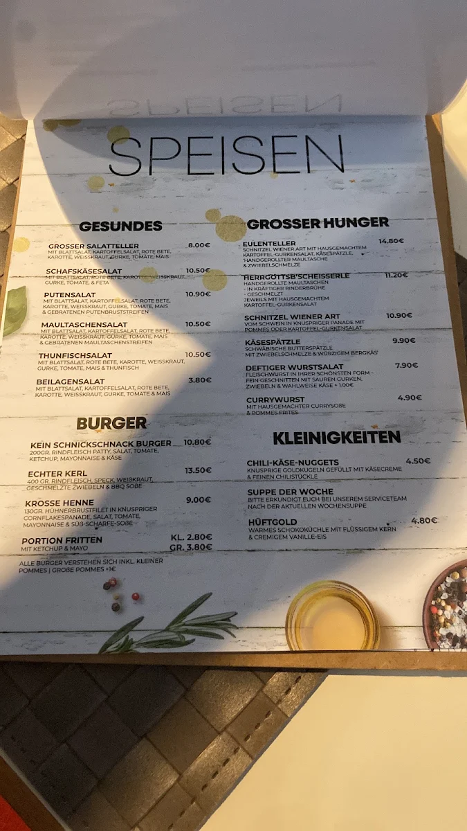 Speisekarte photo 1