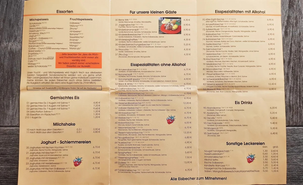 Speisekarte photo 1