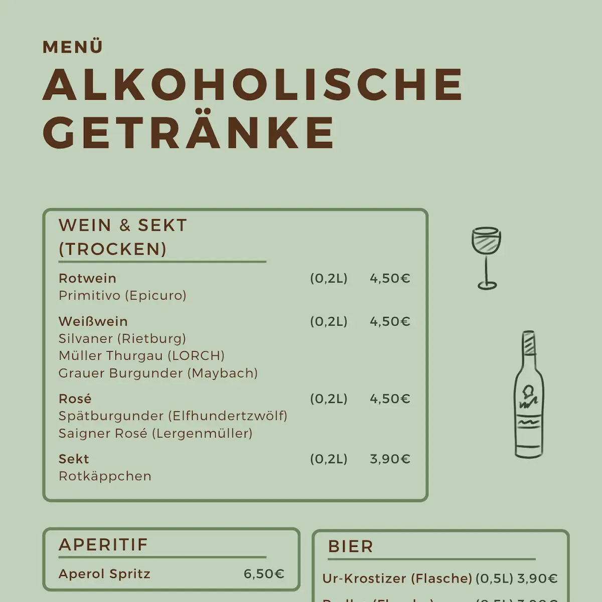 Speisekarte photo 3