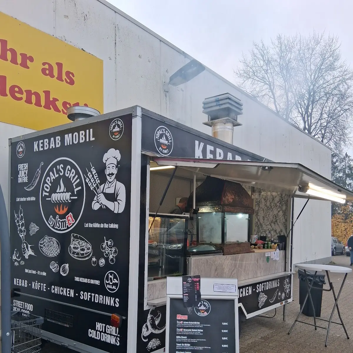 Speisekarte, Topals Grill