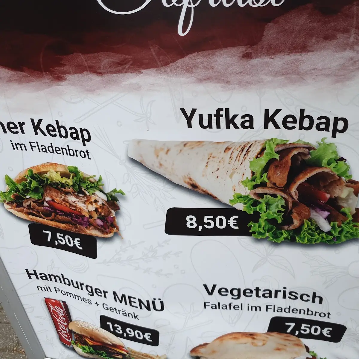 Speisekarte photo 1