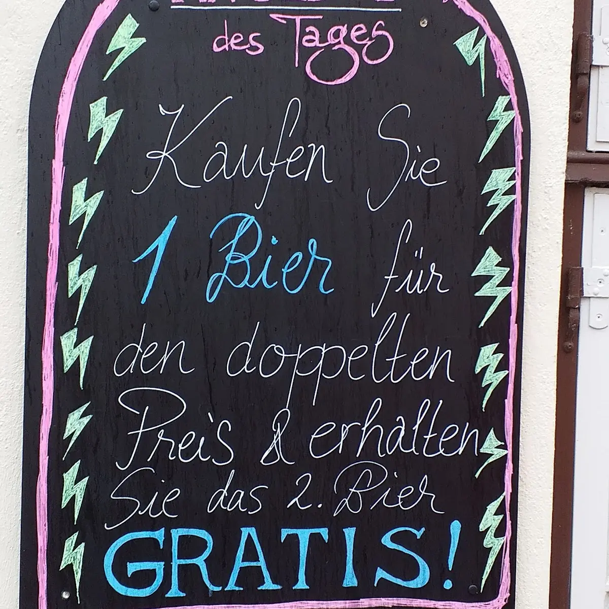 Speisekarte, HochWasser Bar/Kneipe - Lübeck