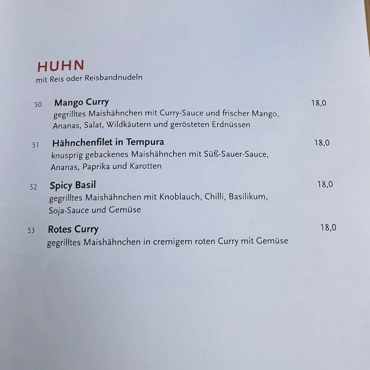 Speisekarte photo 1