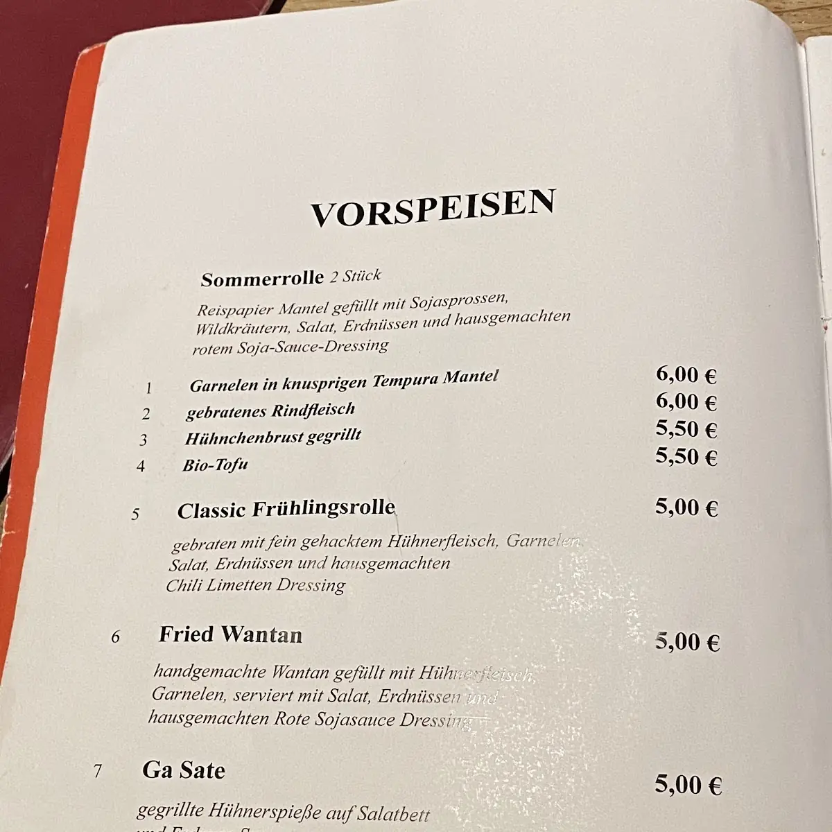 Speisekarte photo 7