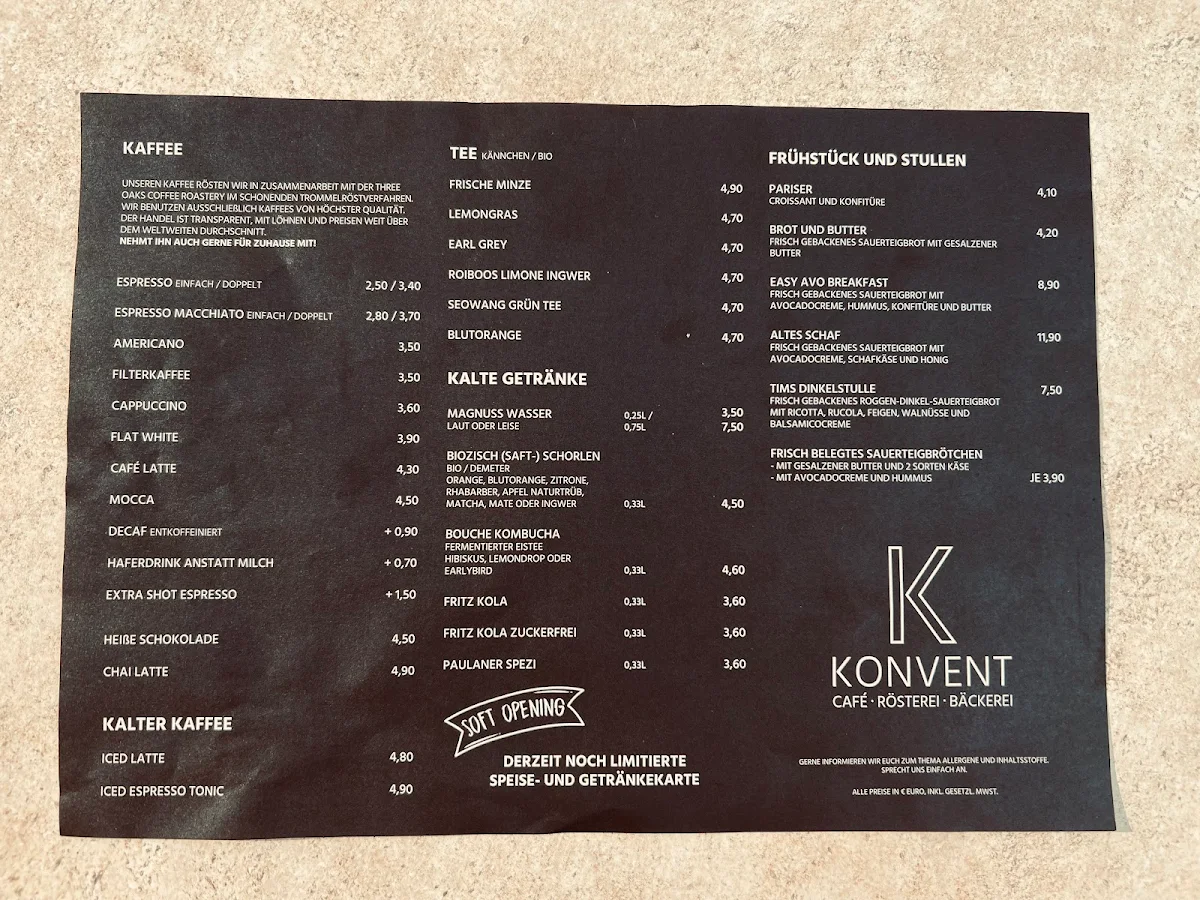 Speisekarte photo 2