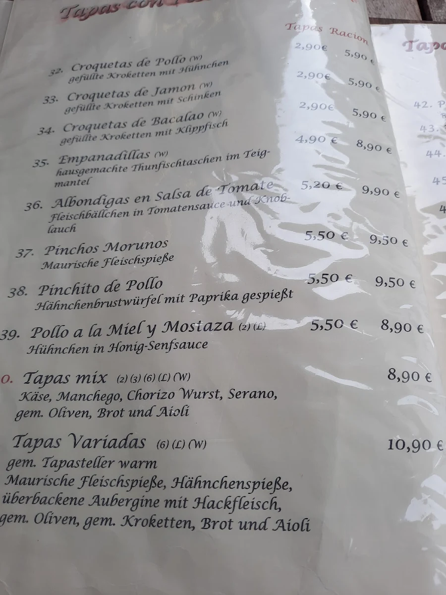 Speisekarte photo 7