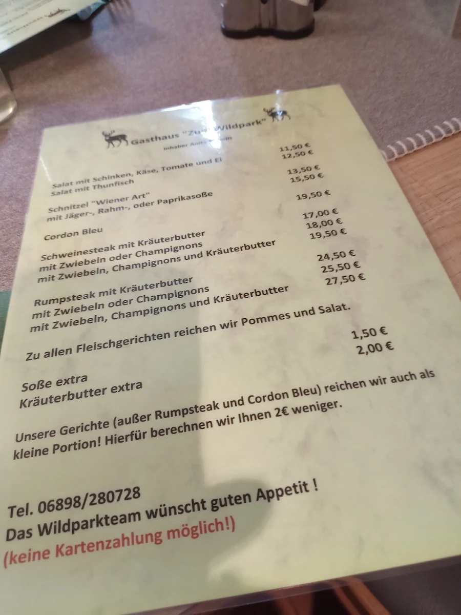 Speisekarte photo 1