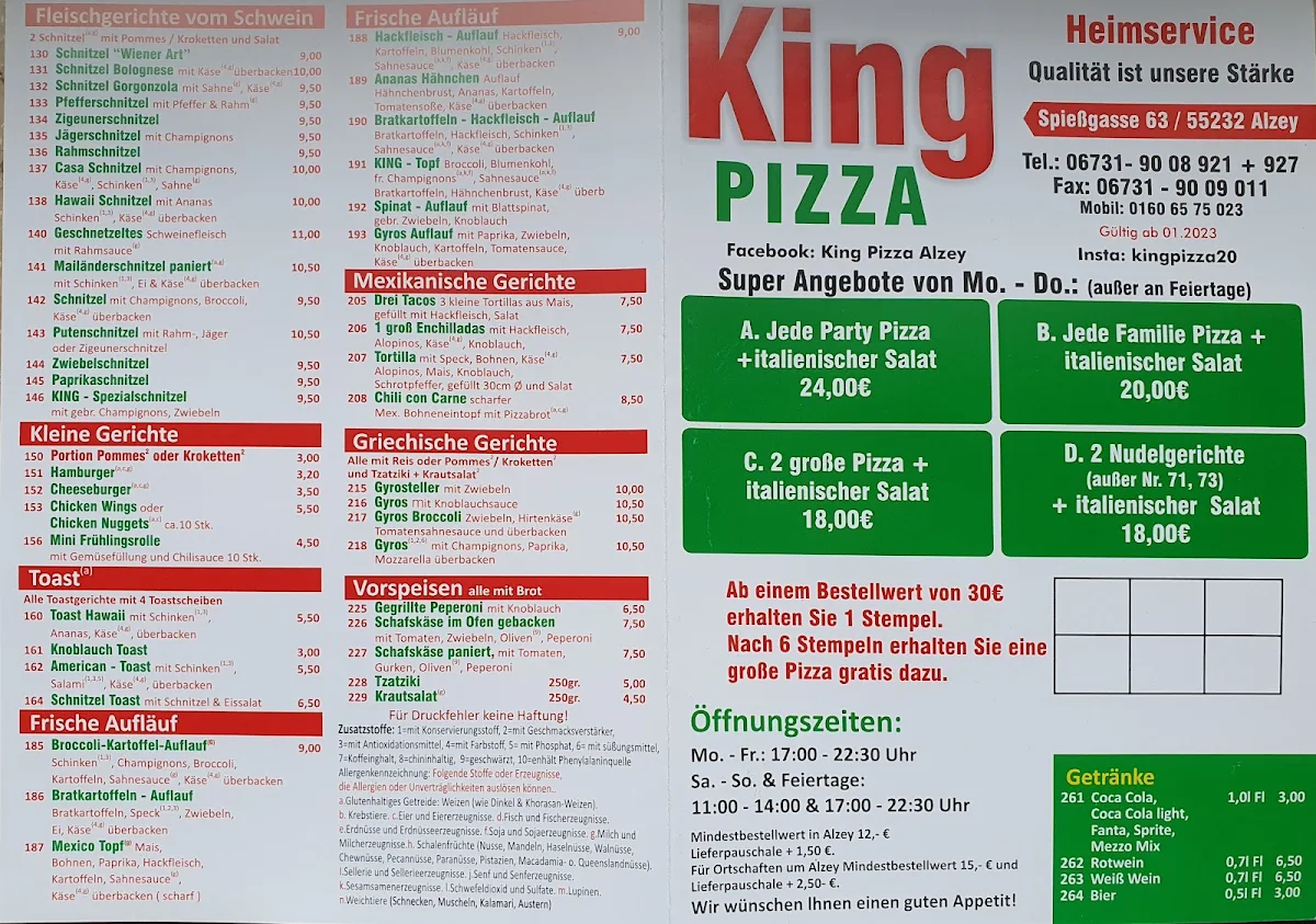 Speisekarte photo 2
