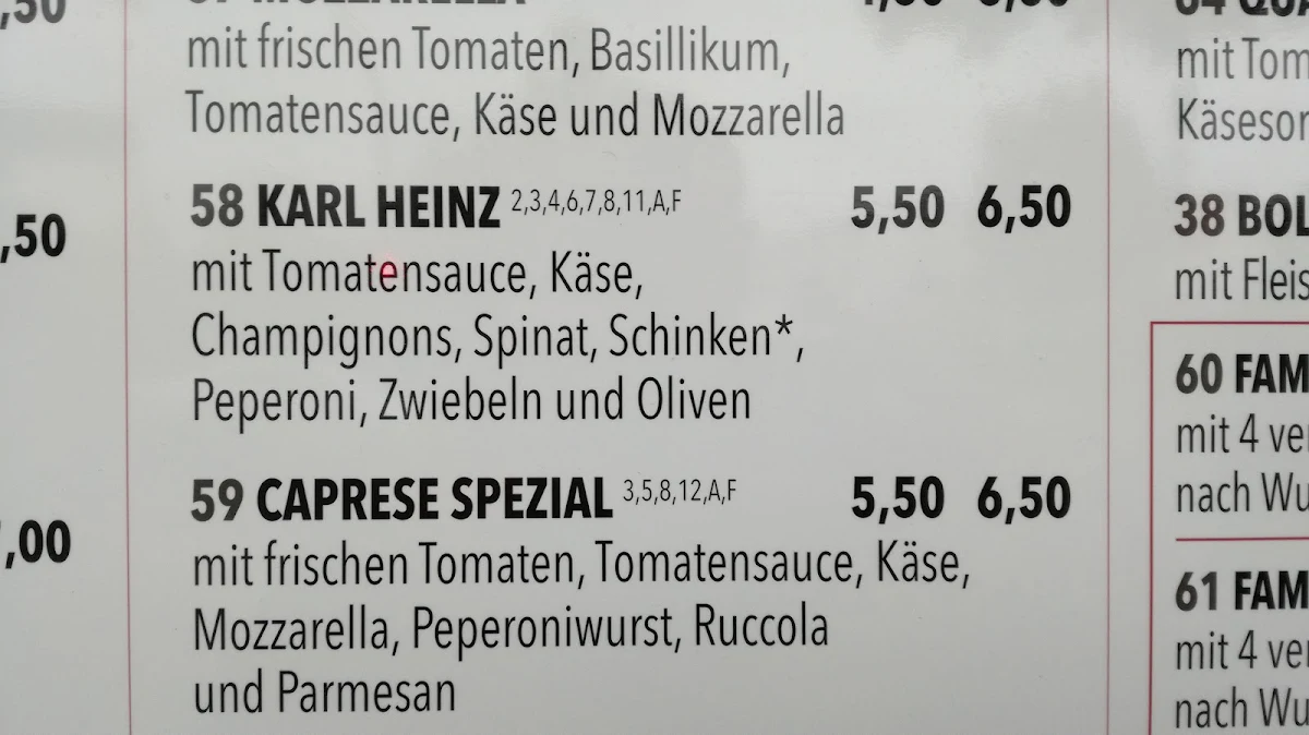 Speisekarte photo 10