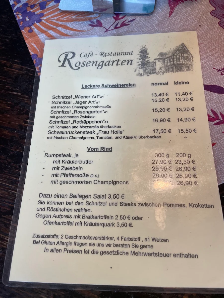 Speisekarte photo 2