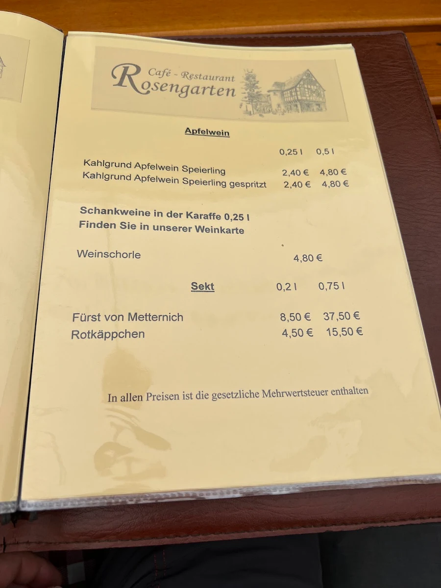 Speisekarte photo 3