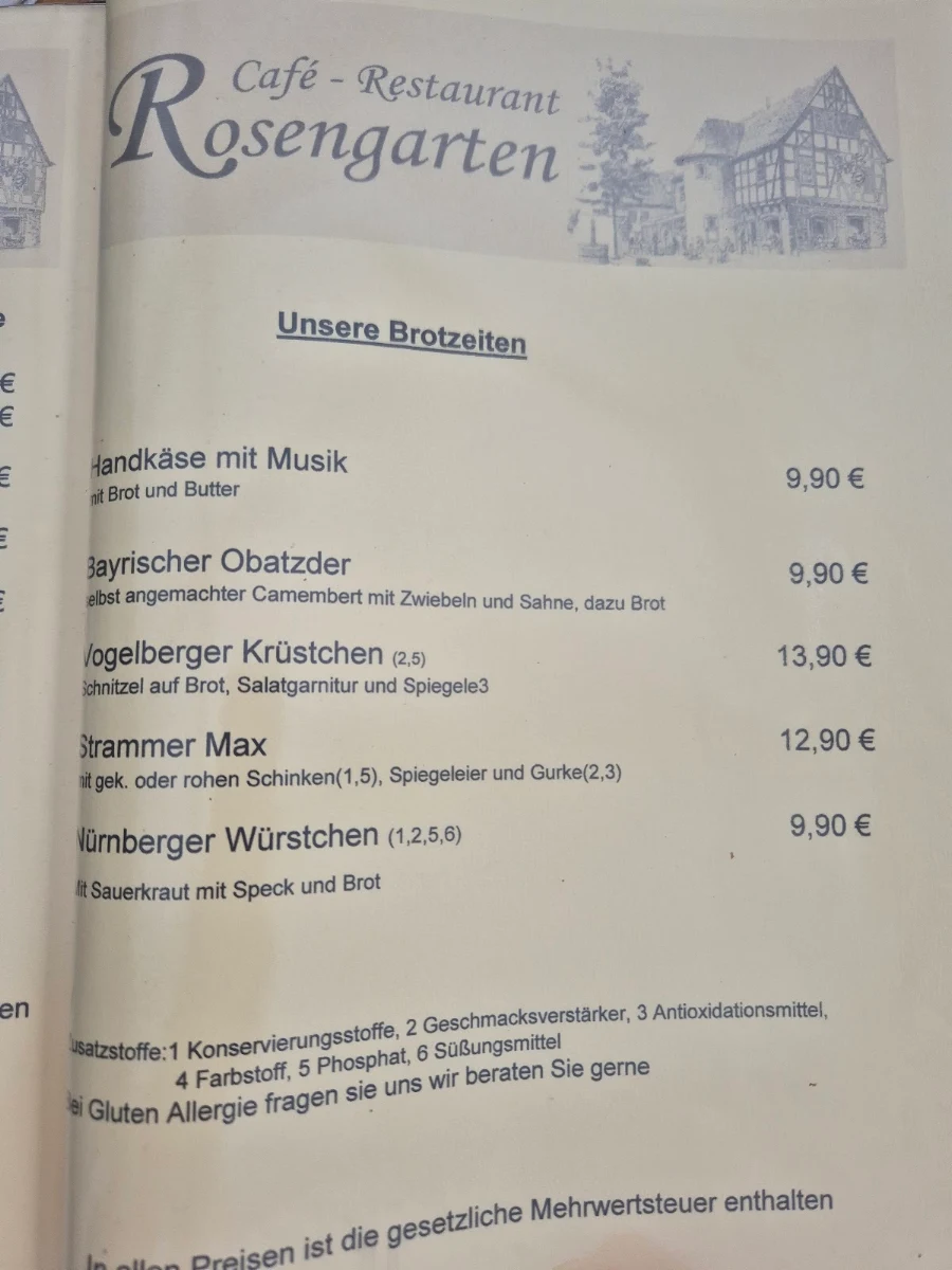 Speisekarte photo 6