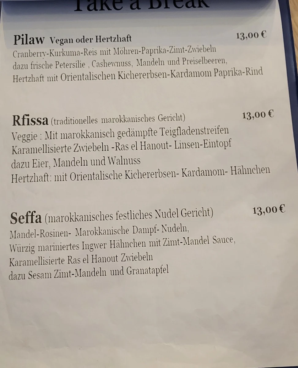Speisekarte photo 6