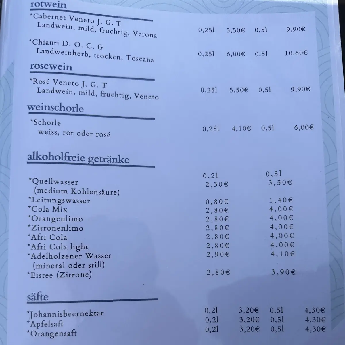 Speisekarte photo 8