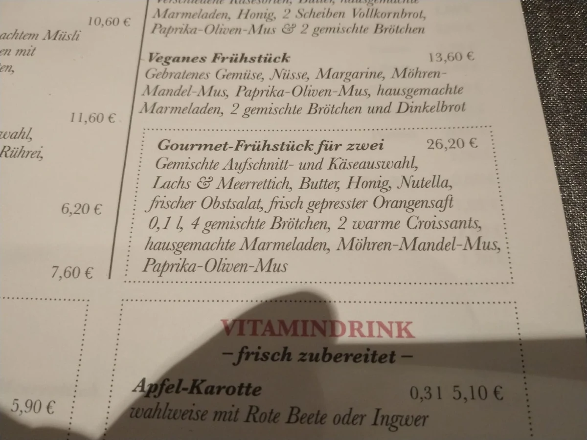Speisekarte photo 5